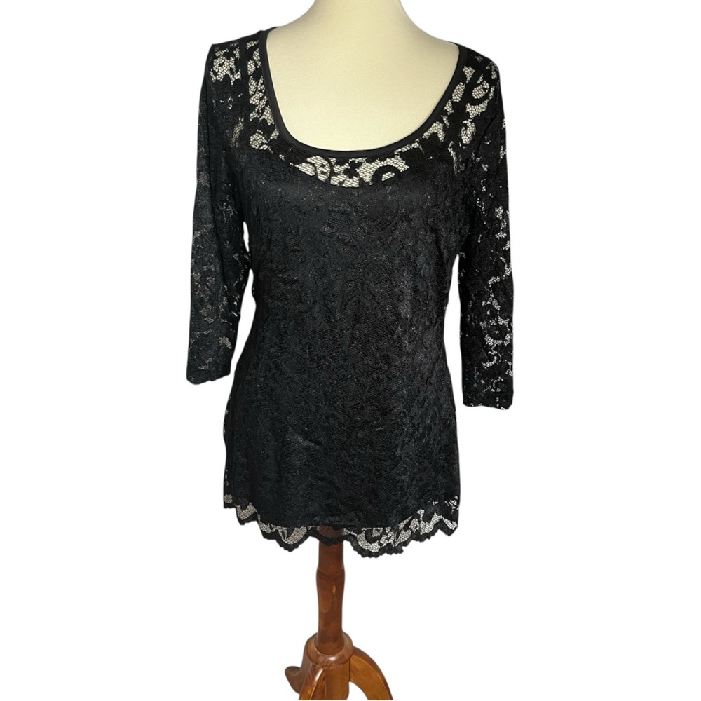 Lovesick Black Lace Top
